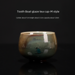 Tooth Boat Glaze Tea Cup-M Style