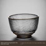 Glass Gold [Double-Line Bowl Cup]