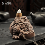 Dual-Purpose Cloth Bag Golden Toad Incense Burner