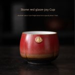 Stone Red Glaze-Joy Cup