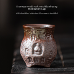 Stoneware Old Rock Mud-Dunhuang Meditation Cup