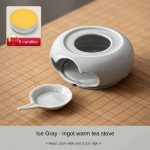 Ice Gray Ingot Warm Tea Stove