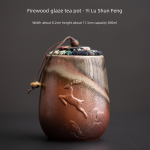 Firewood Glaze Tea Pot-Yilu Shunfeng