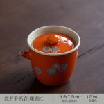 Liufang Pot (Coral Red)