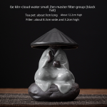 Ge Kiln Cloud Water Small Zen Master Filter Group (Black Hat)