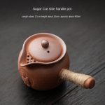 Sugar Cat Side Handle Pot