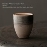 Zhiqiu Stoneware Master Cup-Reef Black