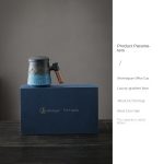 Mountain and Sea View Office Cup Deluxe Edition (Gradient Blue)