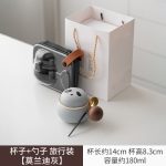 Cup + Spoon Travel Pack (Morandi Gray)