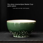 Dried Stone Lunar Eclipse Master Cup-Green Glass