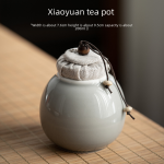 Small round Tea Pot Ice Gray