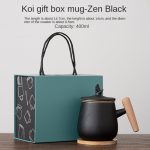 Koi Mug-Zen Black (Gift Box Packaging)