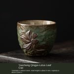 Kiln Change Qingye-Lotus Leaf Cup