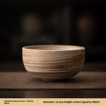 Half Moon Matcha Bowl-Shadow White