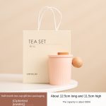 Half Month Tea Cup-Gift Box Packaging (Secret Pink)