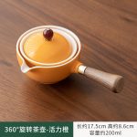 360 ?? Rotating Teapot-Vibrant Orange