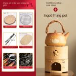 Cat House Charcoal Stove + Ingot Beam Pot