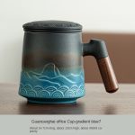 Guancang Guancanghai Office Cup-Gradient Blue (Safe Packaging)