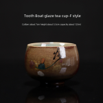 Tooth Boat Glaze Tea Cup-F Style