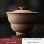 Hand Pinch Volcanic Clay-Two Only Tureen (Gourd Tureen)