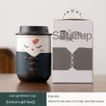 Cute Pet Gentleman Cup ?? Unicorn-Gift Box