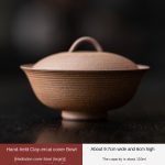 Hand Pinch Volcanic Clay-Two Only Tureen ([Zen Tureen (Large))