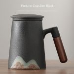 Yuanshan Jucai Mug-Zen Black (Safe Packaging)