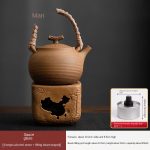 Sauce Glaze (an Ambitious Scheme Alcohol Stove) + Lifting Handle Tea Brewing Pot