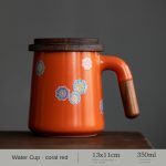 Water Cup (Coral Red)