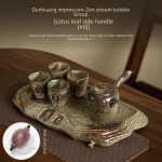 Dunhuang Impression-Zen Stream Thousand Bubble Group (Side Handle Pot Models)