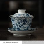 Pujian Bowl-Blue and White-Magnolia