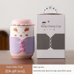 Cute Pet Lady Cup ?? Elk-Gift Box