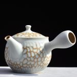 Honey Side Handle Pot White