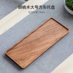 Walnut Large Rectangular Tray