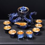 Blue Dragon Gilding Tea Set