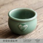 Celadon Ruyi Cylinder Cup