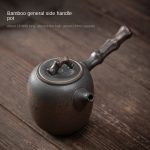 Bamboo Joint General Side Handle Pot