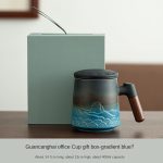 Guancanghai Office Cup Gift Box-Gradient Blue