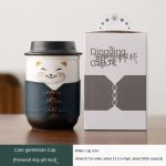 Cute Pet Gentleman Cup ?? Shiba Inu-Gift Box