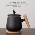 Koi Mug-Zen Black (Safe Packaging)