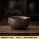 Half Moon Matcha Bowl-Gilding