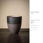 Stoneware Zhiyin Master Cup-Reef Black