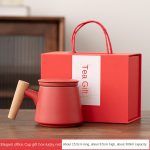 Elegant Office Cup Gift Box-Lucky Red