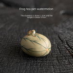 Frog Fun Tea Ornaments-Watermelon