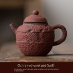 Ochre Red-Qingyour Pot (Twill)