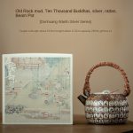 Old Rock Mud Buddha Silver Rattan Beam Pot (Gift Box)