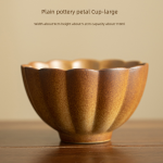 Plain pottery petal Cup-large