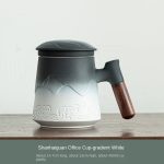 Shanhai View Office Cup-Gradient White (Safe Packaging)