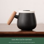 Dudu Office Cup-Zen Style Black (Safe Packaging)