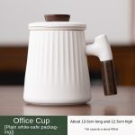 Plain Line Office Cup (Plain White) Safe Packaging